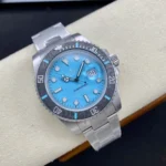 ロレックスコピー サブマリーナー  Aquamarine アクアマリン ベゼルカーボンファイバー