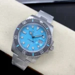 ロレックスコピー サブマリーナー  Aquamarine アクアマリン ベゼルカーボンファイバー
