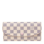 ルイ・ヴィトン 財布 EMILIE N63546 縦長スナップボタン付き財布