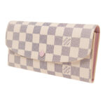 ルイ・ヴィトン 財布 EMILIE N63546 縦長スナップボタン付き財布